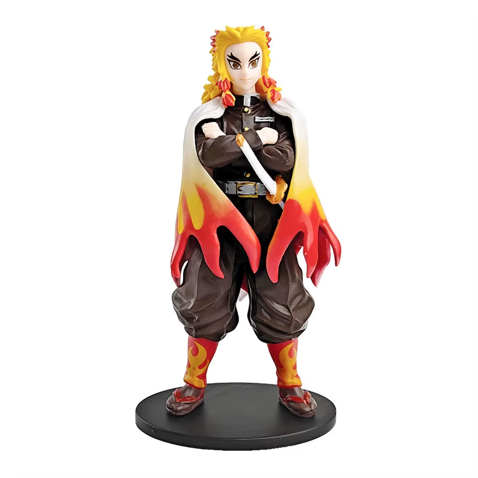 Anime Demon Slayer Kimetsu No Yaiba Figure Kamado Tanjirou Action Figure Agatsuma Zenitsu Nezuko Warrior PVC Model Toys